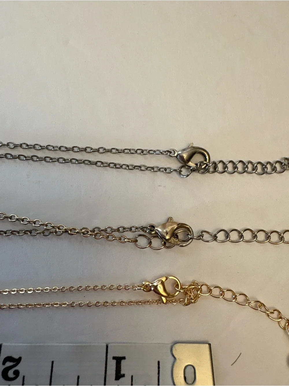 Layered Dainty Necklace Set Self Made Heart Bird Charm Bundle of 3
